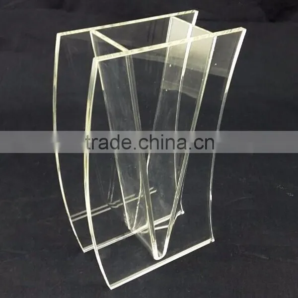Tall Plexiglass Flower Vase for Promotional Tabletop/desktop/countertop Souvenir Gift photo-3