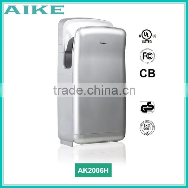 UL RoHS CE Energy Save ABS Sensor High Speed Strong Jet Air Hand Dryer for Toilet photo-2