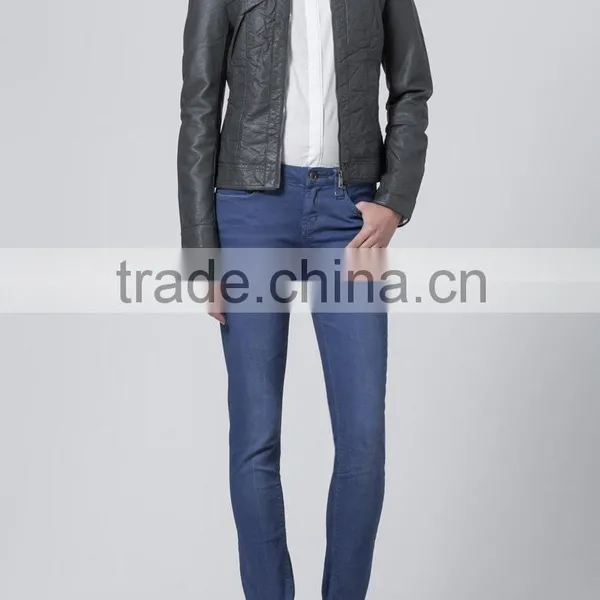 Women Lather Jacket photo-4