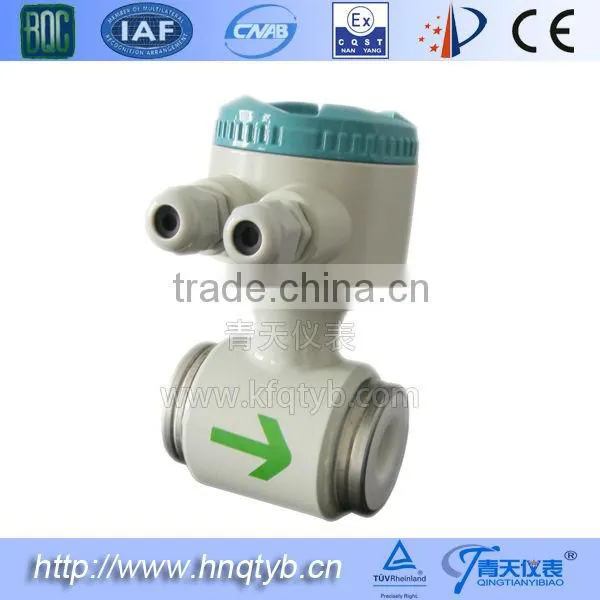 High Quality Sanitary PTFE Liner Electromagnetic Flow Sensor photo-3