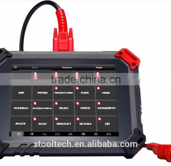 XTOOL NEW & ORIGINAL PS80 HD Diesel Obd2 Scanner TROUBLE CODE READER DIESEL SCAN TOOL Free ONLINE UPDATE