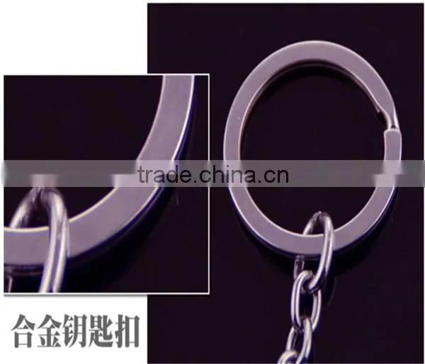Joalheria From A to Z Fashion Letter Keychain Ring Creative Alphabet Jewelry photo-5
