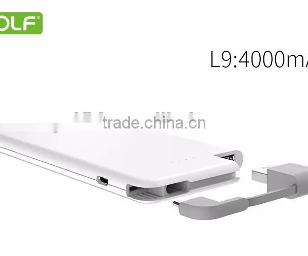 New Product 2016 Super Slim Power Bank 4000mAh,rohs Power Bank With 4000mah Power Bank for Laptop photo-3