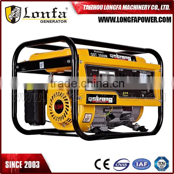 LongFa Taizhou China Petrol Generator Portable Generator 3KW Electric Start photo-3