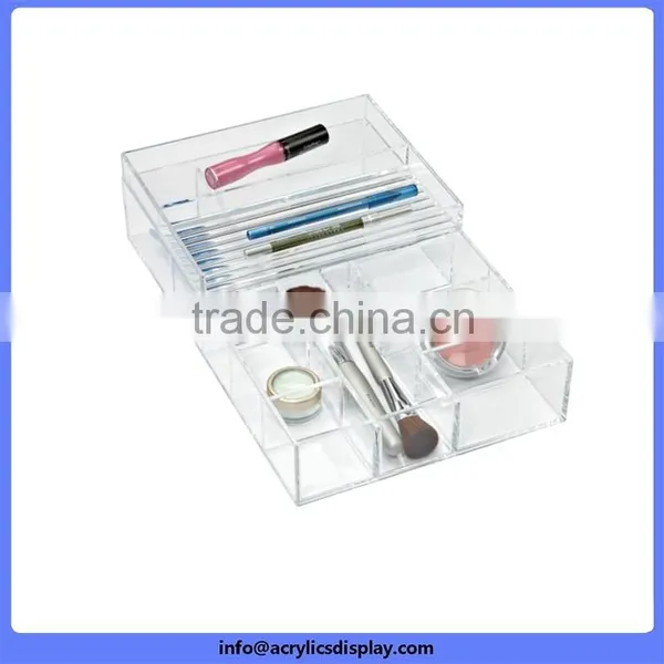 Bottom Price First Grade Black Rectangular Acrylic Trays photo-4
