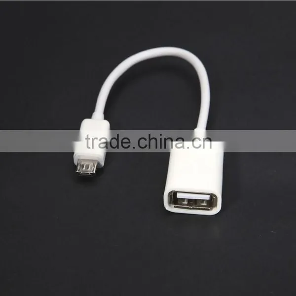 New 2015 Product Idea Electrical Micro Usb Otg Cable With Al-foil and Braid photo-2