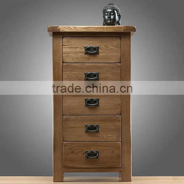 Wooden 5 Chest of Drawer Bedside Table photo-2