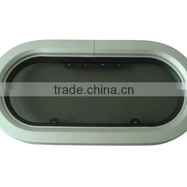 Oval-Shape Aluminum Opening Portlight for Yacht