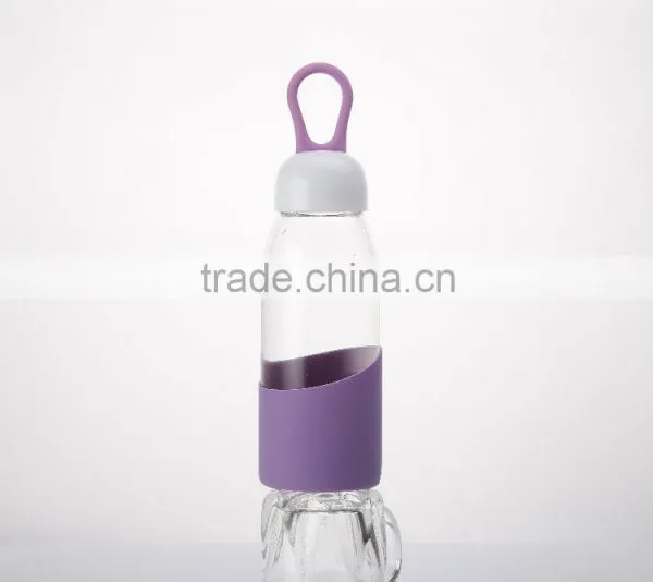 Glass Bottle With Tip With Rubber Wrap photo-2