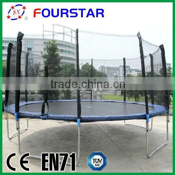 15ft Safety Net Home Use Trampoline for Adults