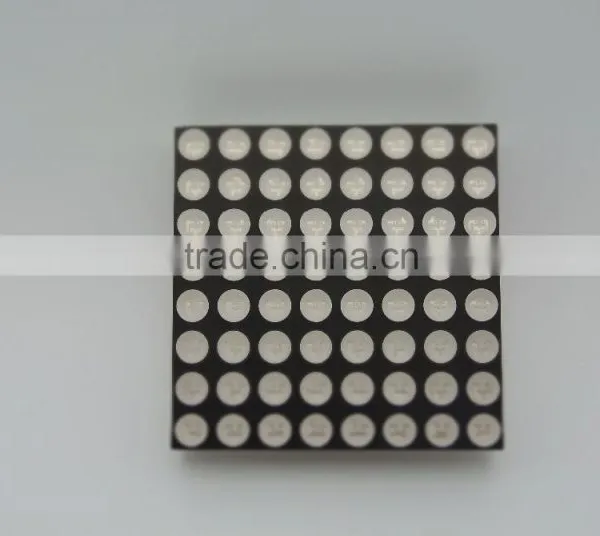 Rohs Compliant Red and Green bi Color 8*8 Dots LED Dot Matrix Display photo-2