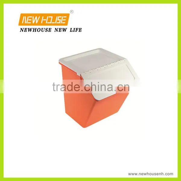 Multi-function Plastic Storage Bin With Lid