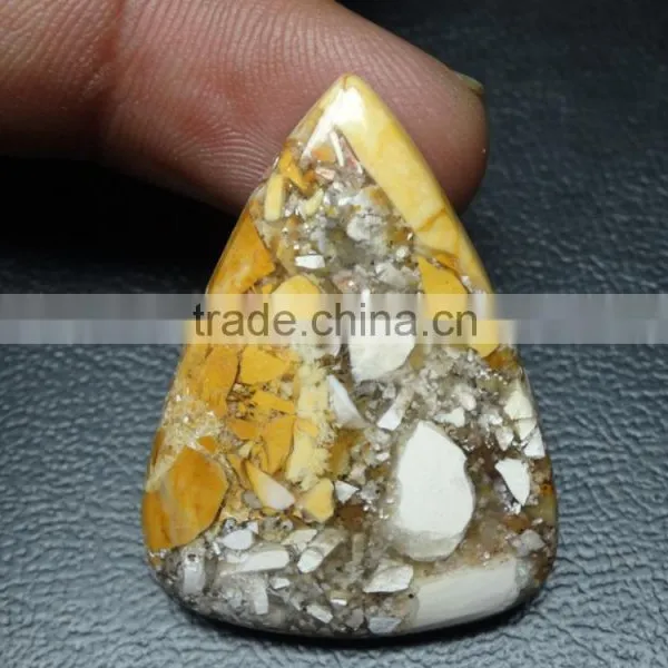 High Quality Brasitait Mokite Gemstone Pear Cut Smooth Gemstone Cabochon photo-2