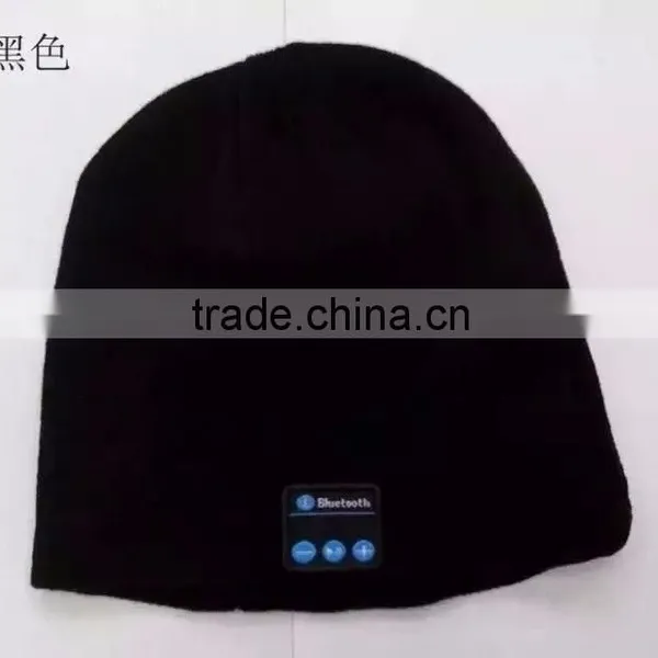 Wholesale Bluetooth Headphone Beanie Hat, Knitted Wireless Bluetooth Earphone Winter Warm Hat photo-3