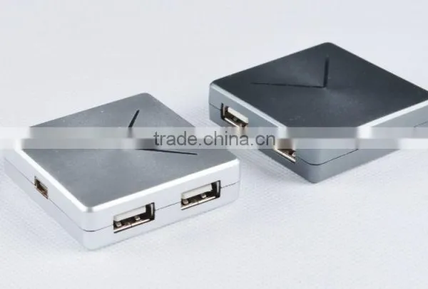 Wholesale Ultra-Mini Plastic Casing 480MBPS 4-port USB 2.0 HUB, Good for Gifts photo-3