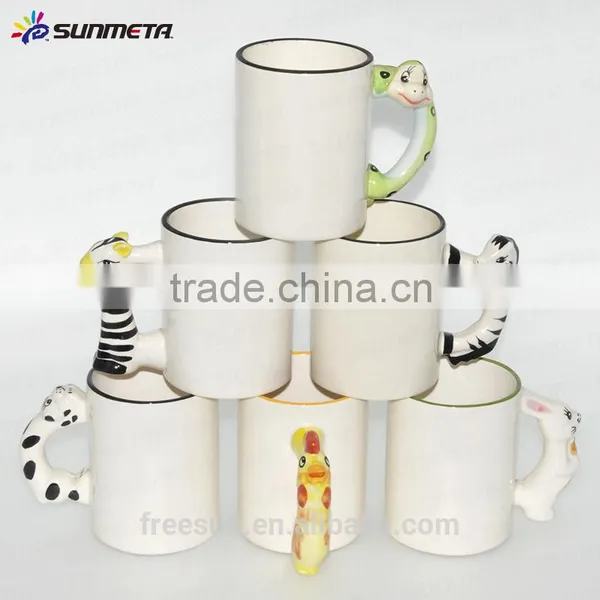 Top Quality 11oz Animal Shaped Ceramic Mug Sublimation photo-6