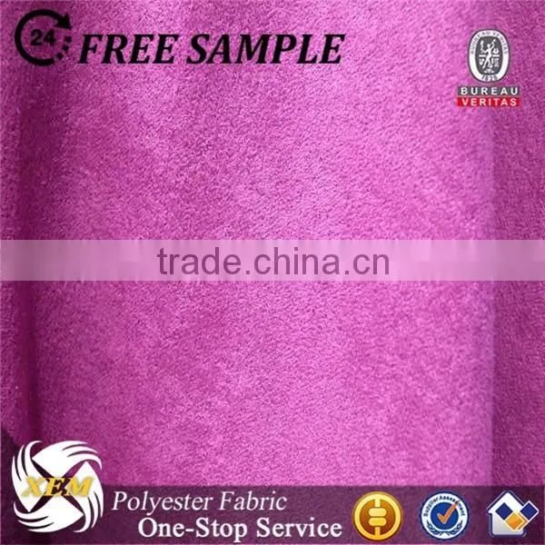 100% Polyester Woven Cheap Wholesale Suede Fabric