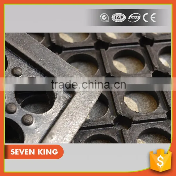 QD 7king Great Wall SBR Rubber Mat Rolls ,anti Fatigue Floor Matting ,rubber Tactile Indicator Mat photo-3