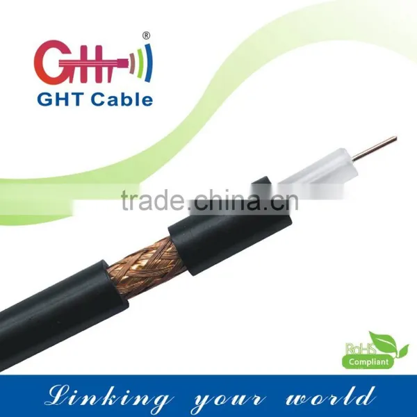 Coaxial Cable RG Series Rg59 Cctv Cable for Wireless Security Cameras Factory