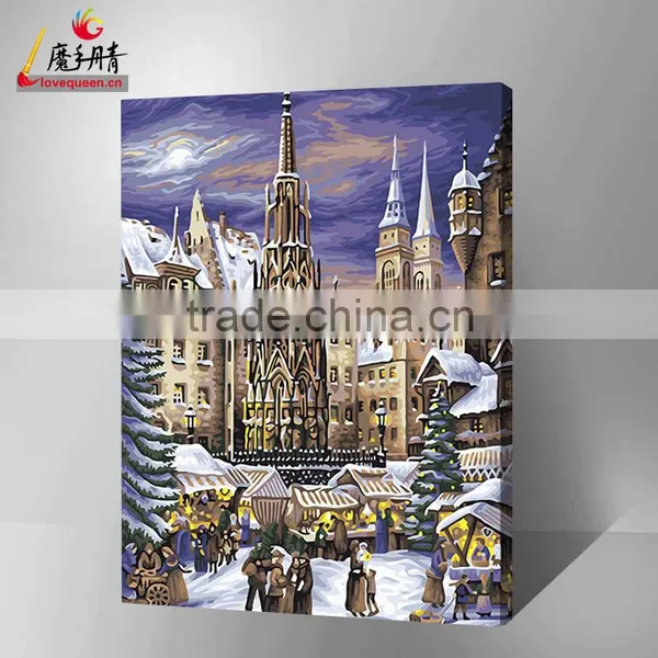 The Famous Art Painting Handmade Beautiful Gifts DIY Oil Painting by Number