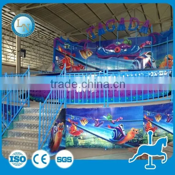 High Quality China Supplier Amusement Park Fairground Rides Disco Tagada Turntable for Sale photo-2