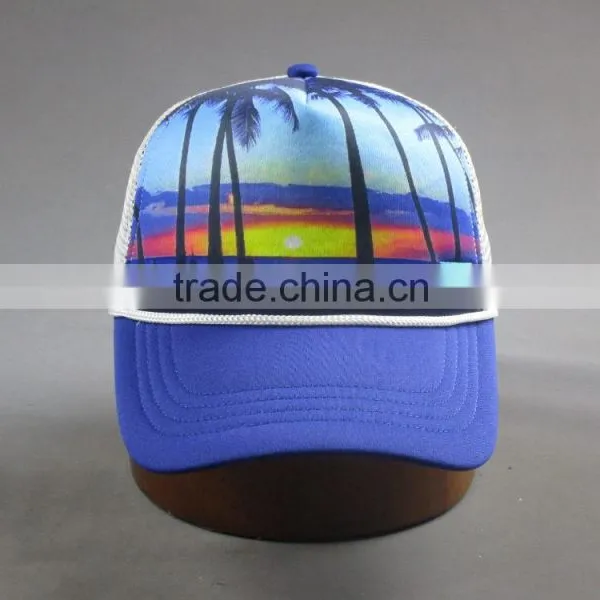 High Quality Custom 5 Panel Trucker Cap With Decoration Tap photo-2