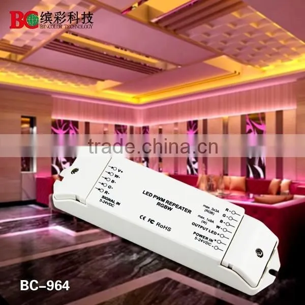 BC-964 DC5V-24V RGBW 4 CH Led Power Amplifier Led Power Repeater photo-3
