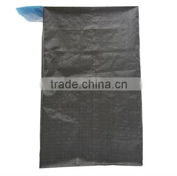 Carbon Black Color Woven Bag