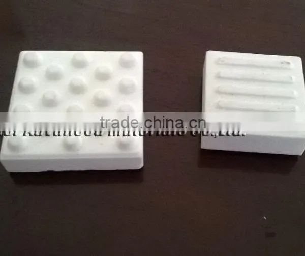 Alumina Ceramic Mosaic Tile With Dimple For Pulley Lagging photo-5