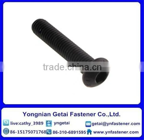 3/8 ASME BLACK HEXAGON SOCKET BUTTON HEAD CAP SCREWS photo-2