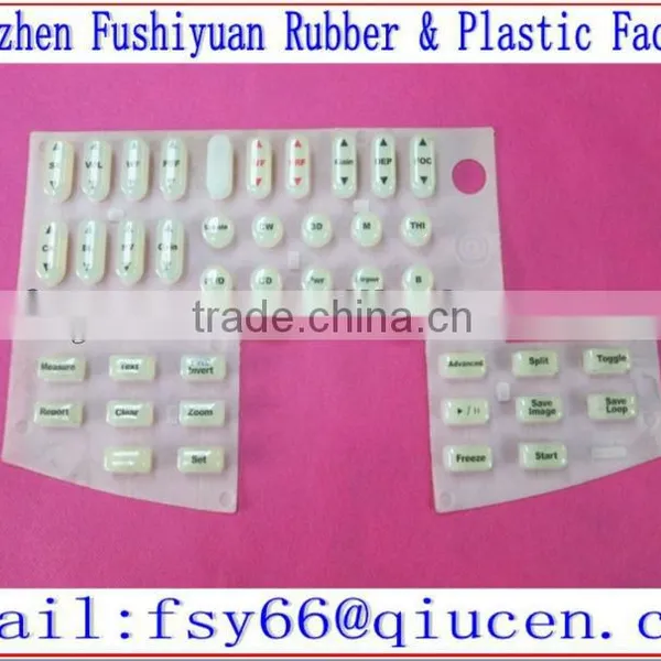 Custom Made Silicone Button Rubber Keypad Customized Silicone Keypad for Machine