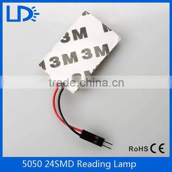 BA9S T10 Auto Led Dome Light 5050 24smd Car Light Bulbs photo-5