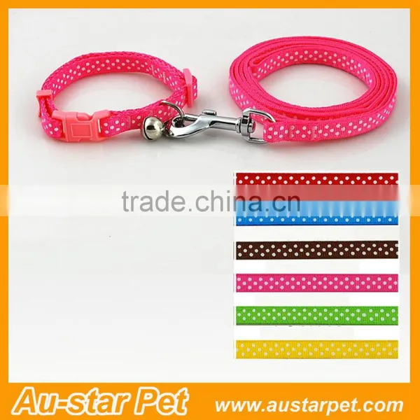 High Quality Nylon Dog Collars and Leashes in One photo-4