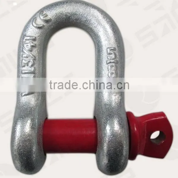 Forged U.S.type D Shackle, G210 Crane Lifting Chain Shackle photo-3