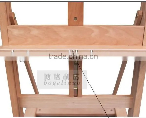 in Stock 55x55x171(237)cm Small Beech Wood Studio Easel photo-3