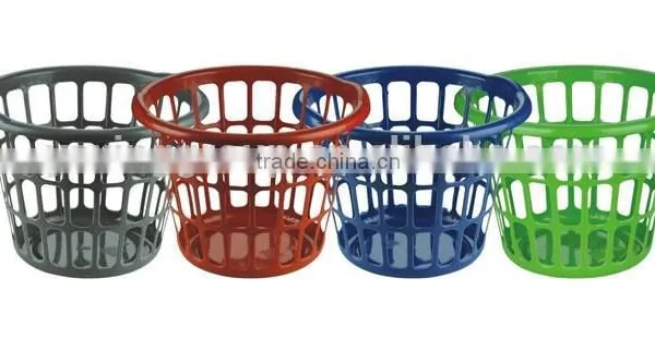 Plastic Laundry Basket,plastic Basket,,plastic Storage Basket,basket of Dirty Laundry photo-2