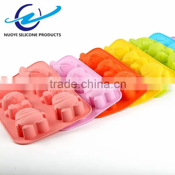 Cute Animal Shaped Silicon Cake Baking Mould photo-4