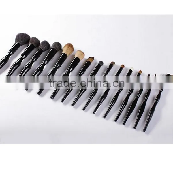 Special Handle 15pcs Custom Logo Cosmetic Makeup Brush Set photo-6