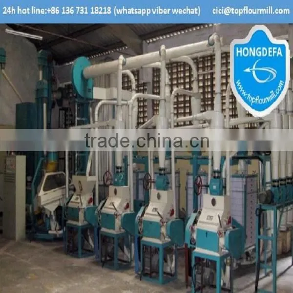 Small Scale Maize Milling Machine Corn Flour Mill Machine for Sale photo-3