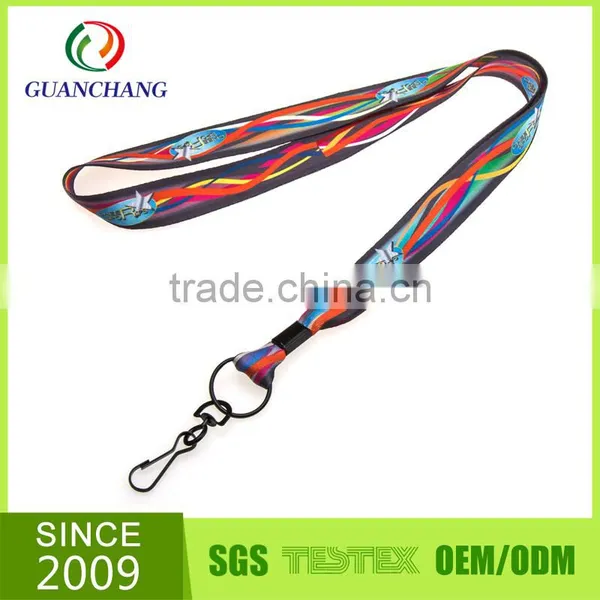High Quality Flat Polyester Drink Sling Bling Lanyard Wine Glass Holder Set photo-4