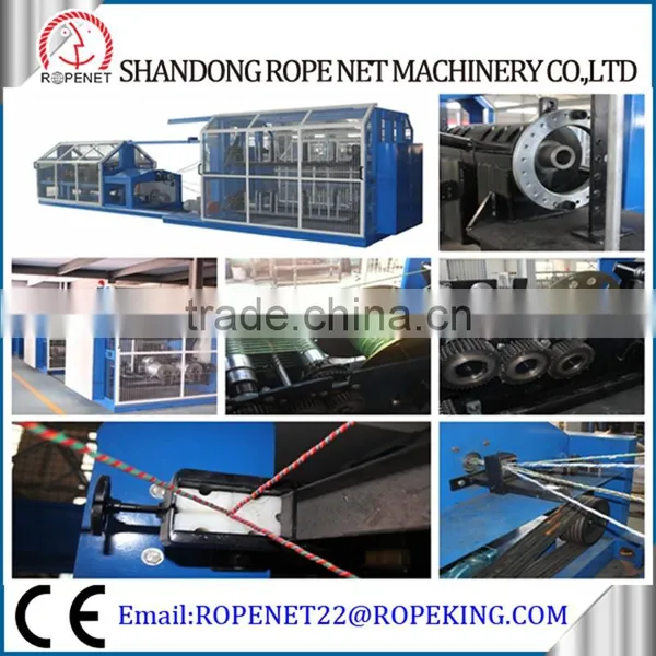 Rope Making Machine High Capacity pp Rope Twisting Making Machine Email: Ropenet22@ropenet.com photo-3