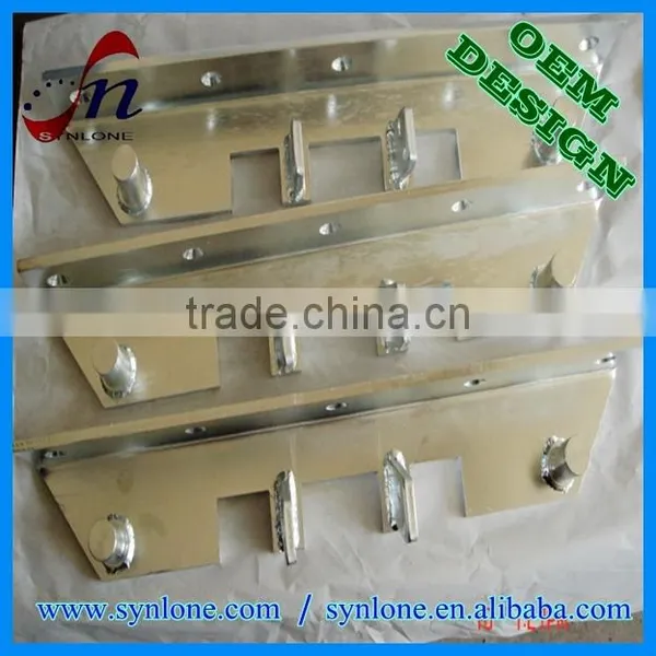 High Quality OEM Steel Welding Anodized Bracket Weld Assembly photo-2