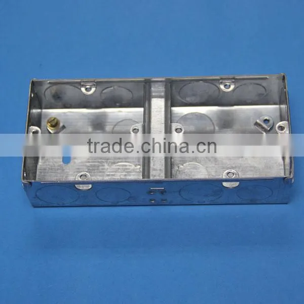 High Quality 2 Gang Switch gi Boxs photo-5