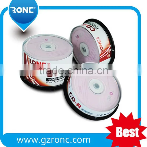 Grade A+ Printable Blank Disc 52X 700MB 80MIN Blank cd photo-6