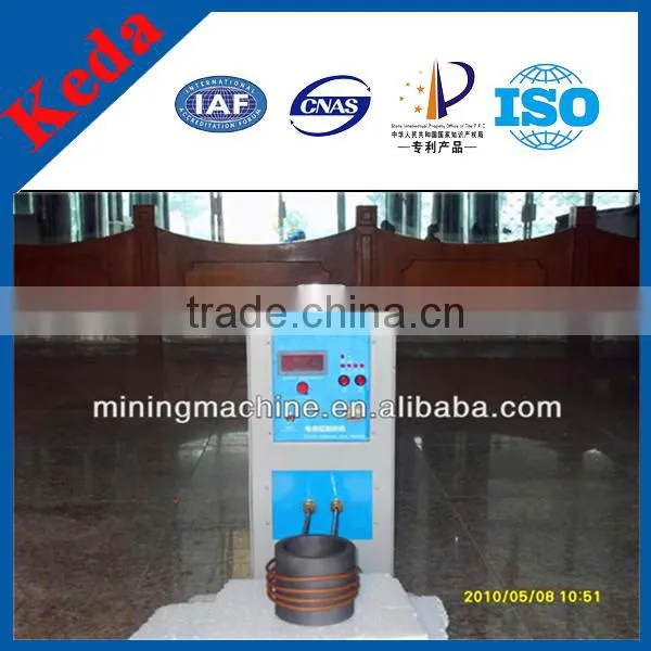High Frequency Induction Heating Portable Gold Melting Furnace photo-6