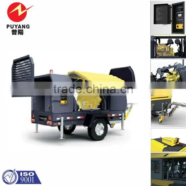 screw mobile compressor 304cfm 10bar