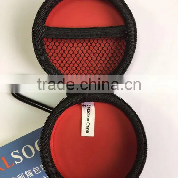 Hot Sale Portable Earphone Earbuds Charger Cable Bag Case for Iphone 6 Earphone Case Bag photo-2