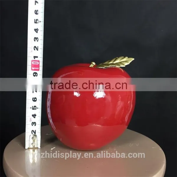 MOdern Christmas Fiberglass/resin Apple for Window and Home Display photo-2