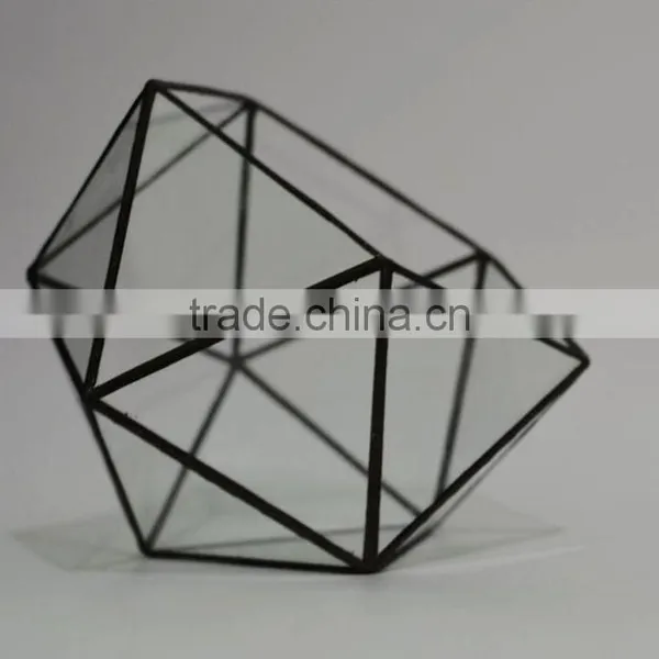 Home Design Clear Glass Terrarium Succulent Plants Greenhouses photo-2