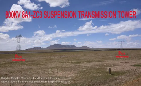 MEGATRO 800kV 8A1-ZC3 SUSPENSION TRANSMISSION TOWER photo-4